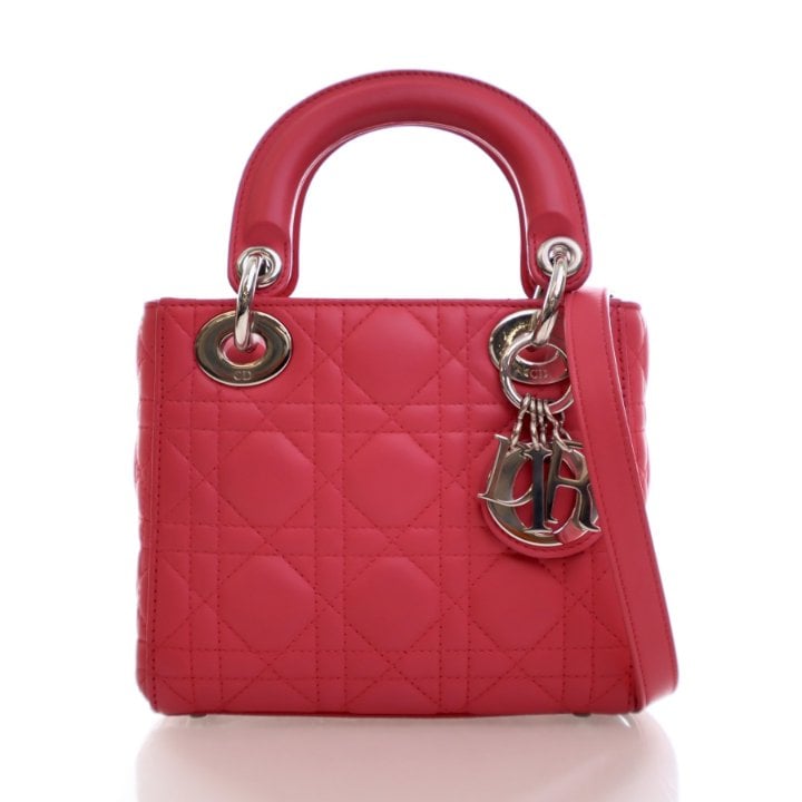 Christian Dior Mini Lambskin Lady Dior