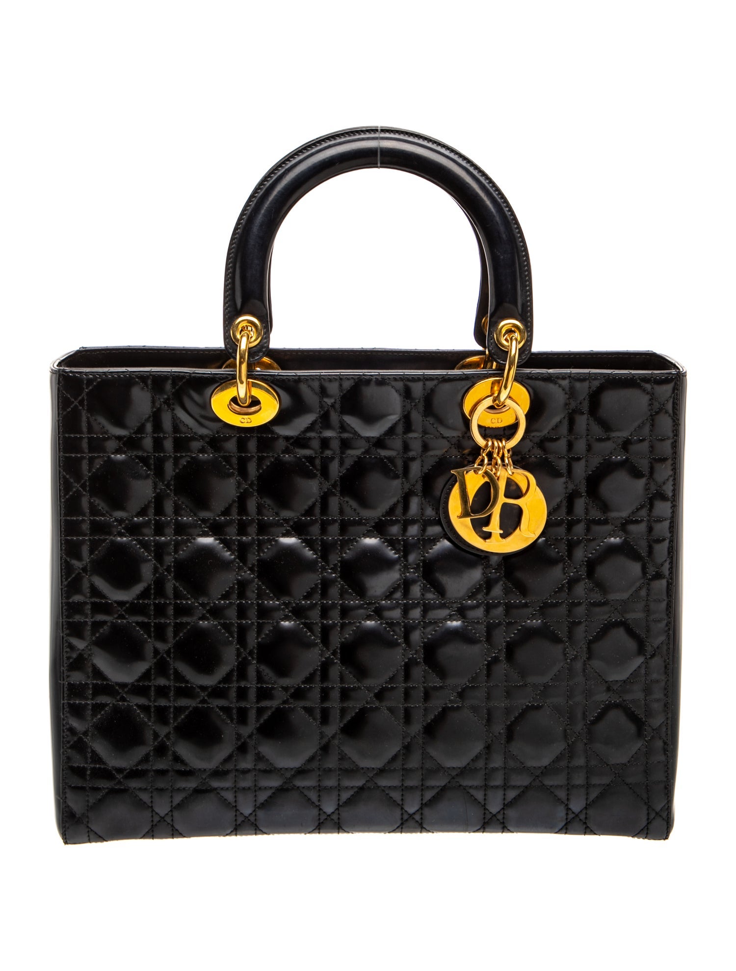 Cannage Lady Dior Large Vintage