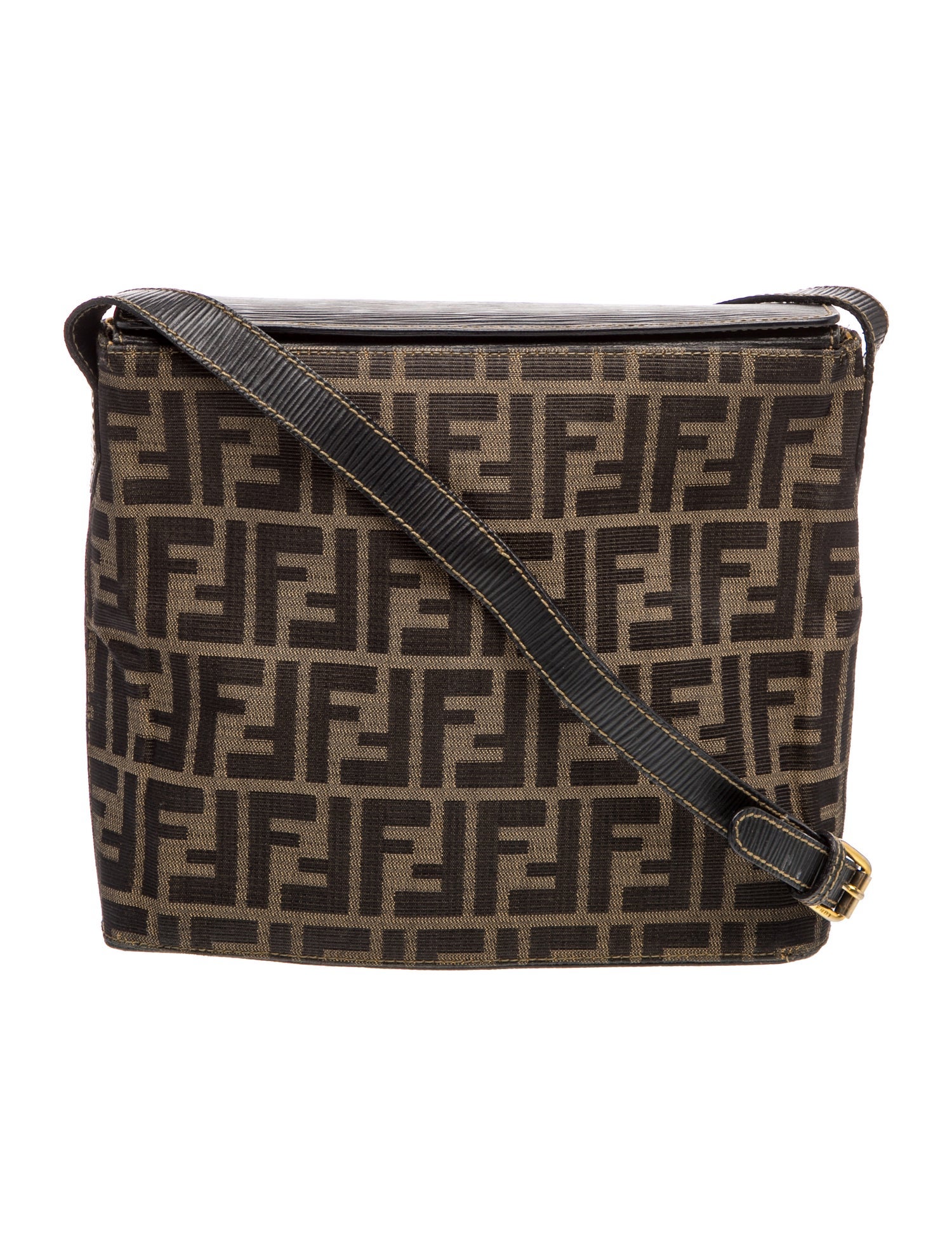 Zucca FF Crossbody Bag Vintage