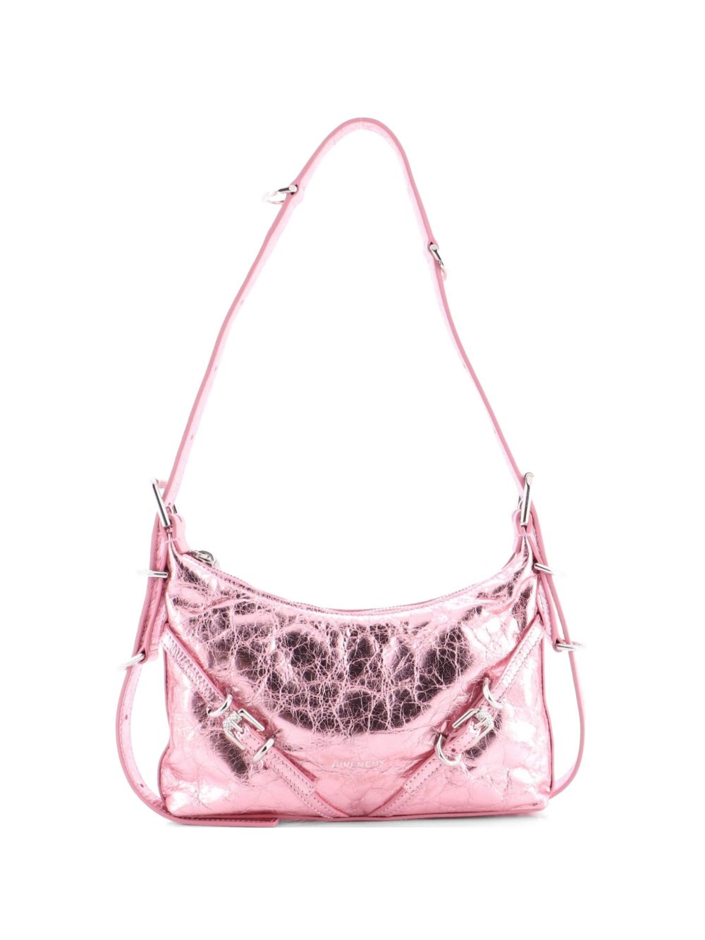 Voyou Metallic Leather Mini shoulder bag