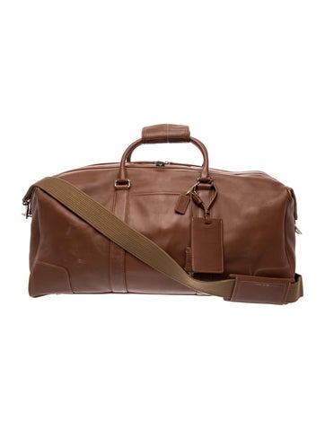Leather Weekender Bag