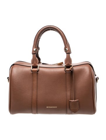 Leather Top Handle Bag