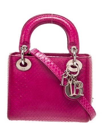 Snakeskin Lady Dior