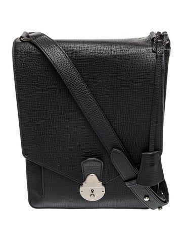 Smythson Leather Crossbody Bag