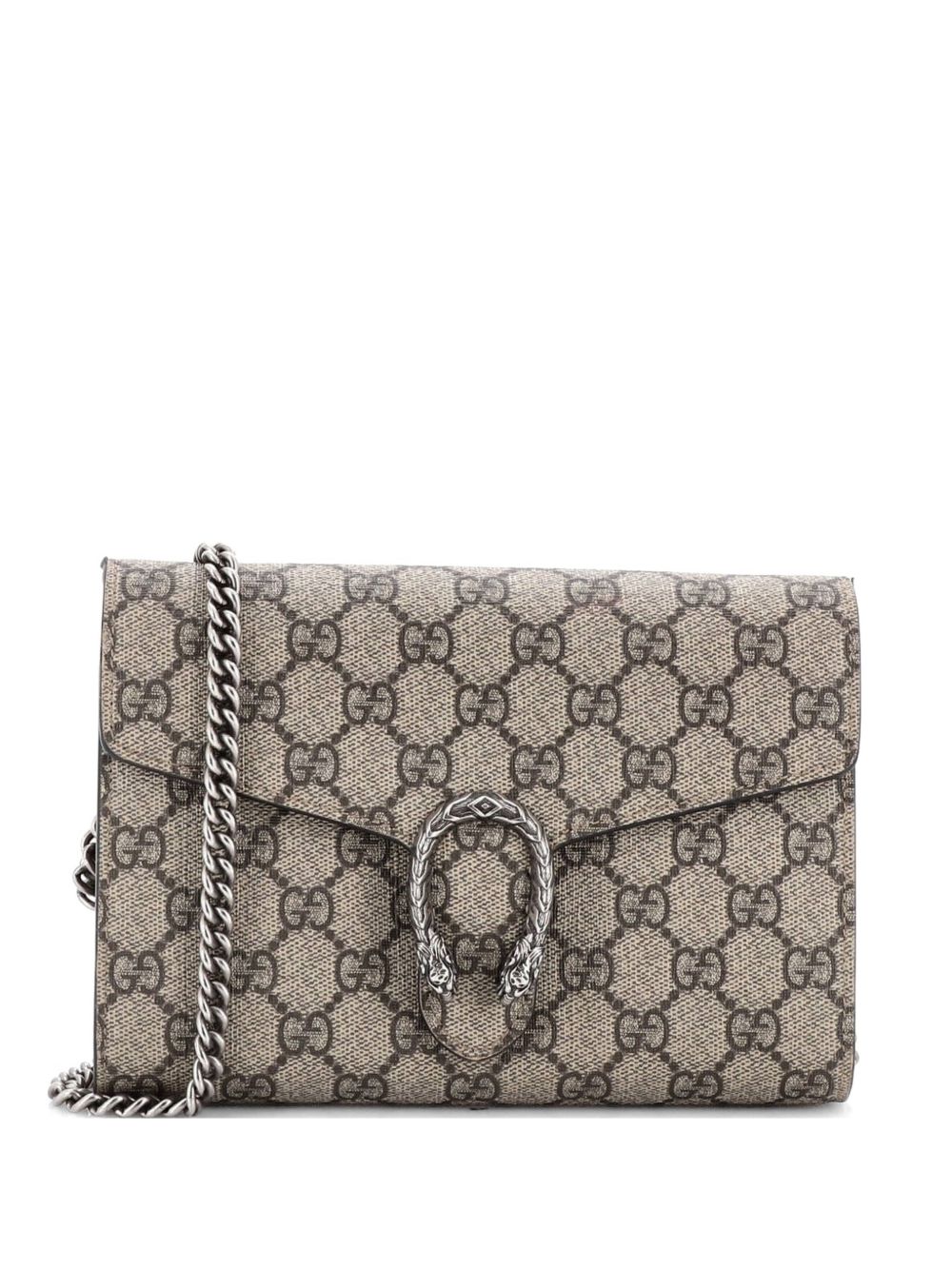 Dionysus Chain Wallet GG Coated Canvas Small crossbody bag