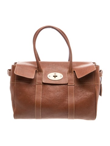 Leather Top Handle Bag