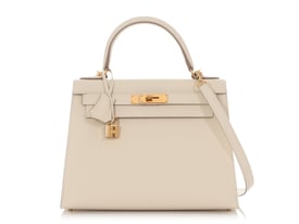 Hermes Hermès Craie Epsom Kelly 28