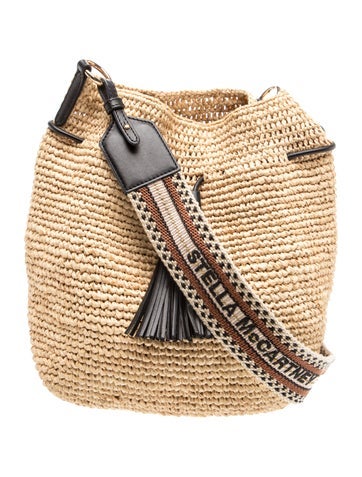 Raffia Crossbody Bag