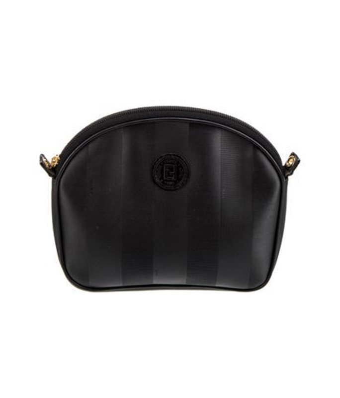 Fendi Pequin Crossbody Bag Vintage
