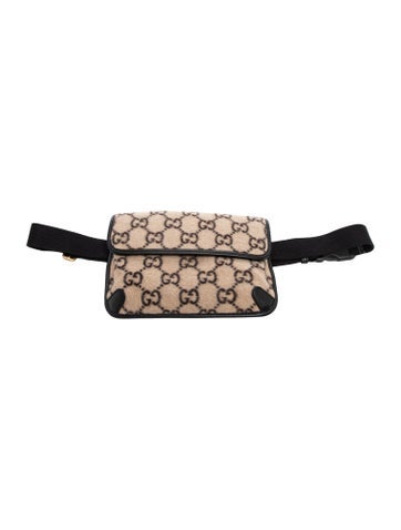 GG GG Wool Belt Bag