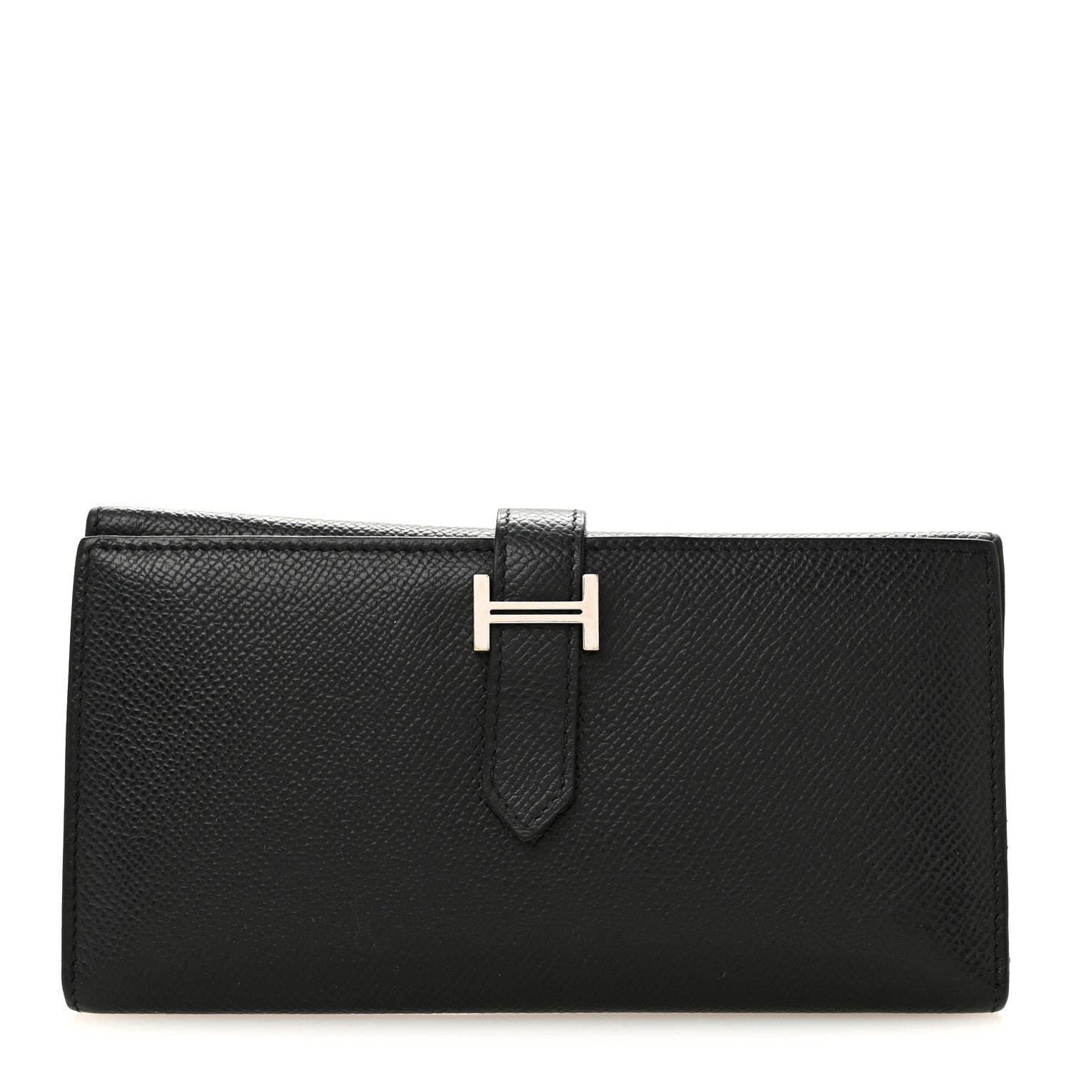 Epsom Tri-Fold Bearn Gusset Wallet Black
