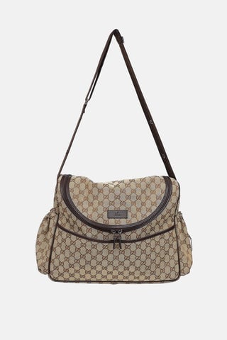 Monogram Diaper Bag