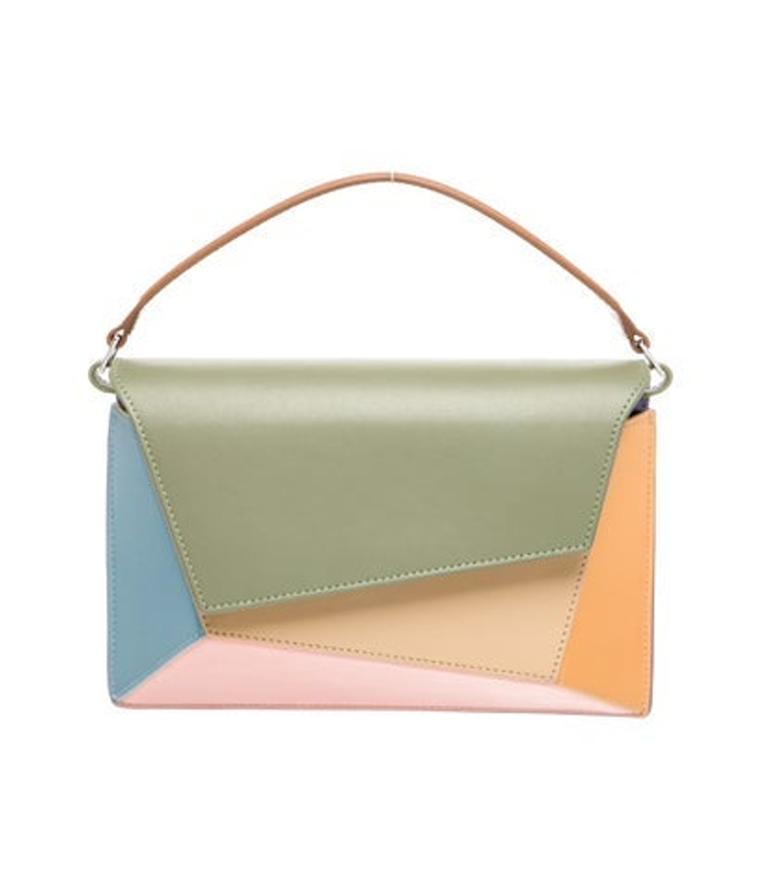 Mlouye Leather Top Handle Bag