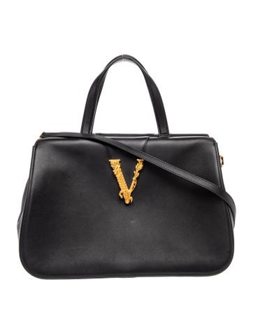 Leather Top Handle Bag