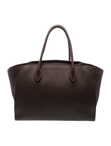 Leather Top Handle Bag