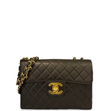 Lambskin Shoulder Bag Jumbo