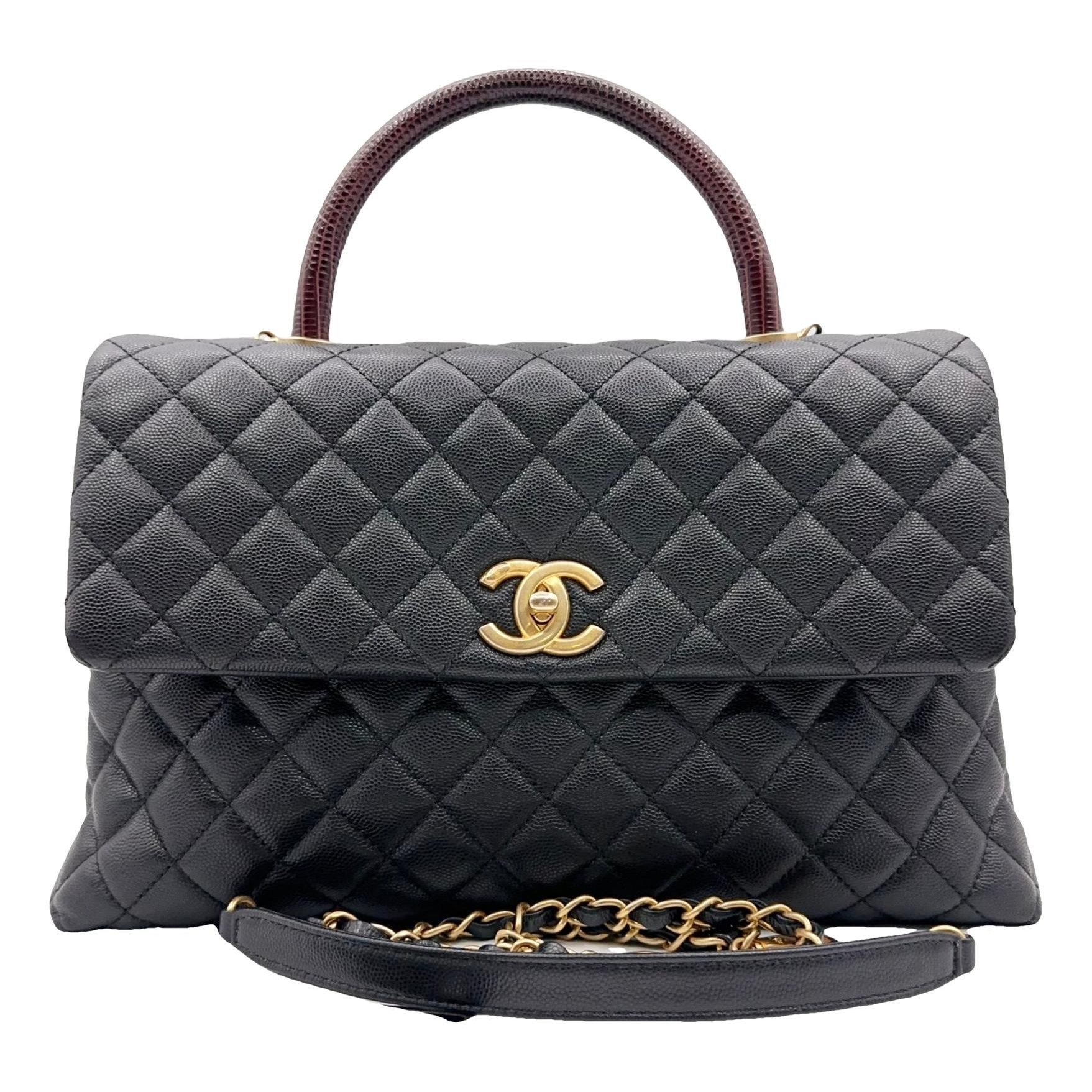 Coco Handle leather handbag