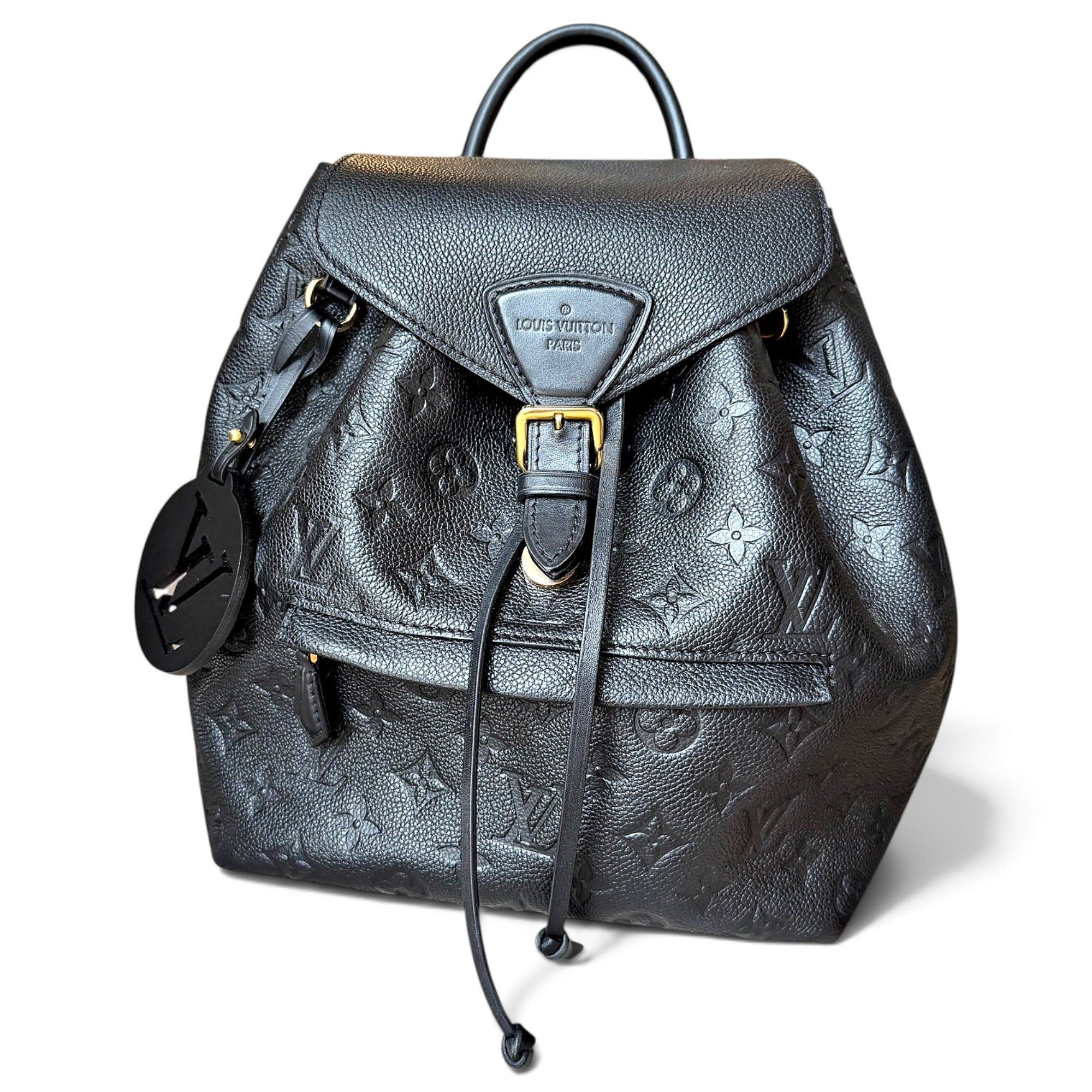 Montsouris leather backpack
