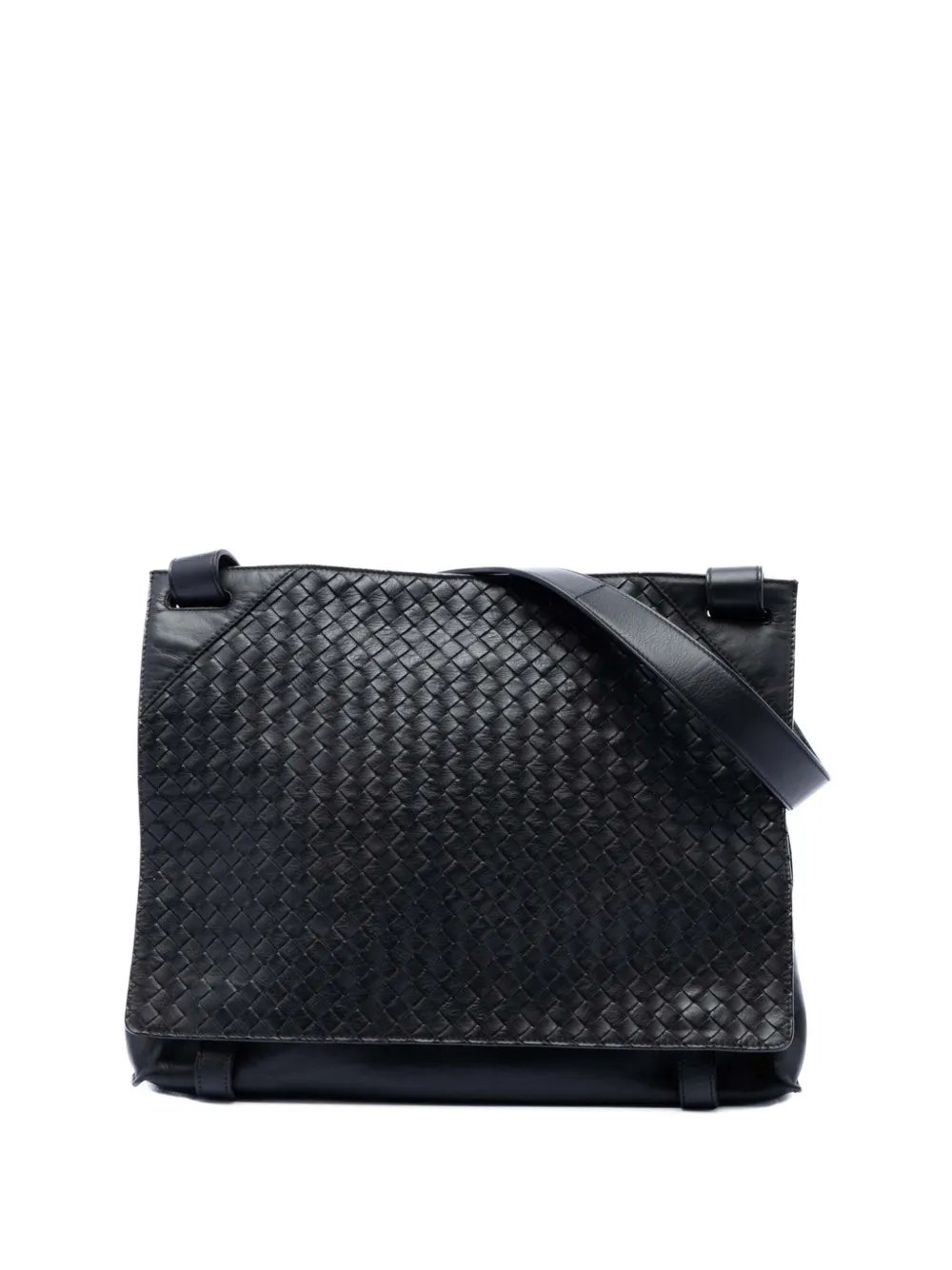 2012-2026 Intrecciato Trimmed Nappa Messenger Bag crossbody bag