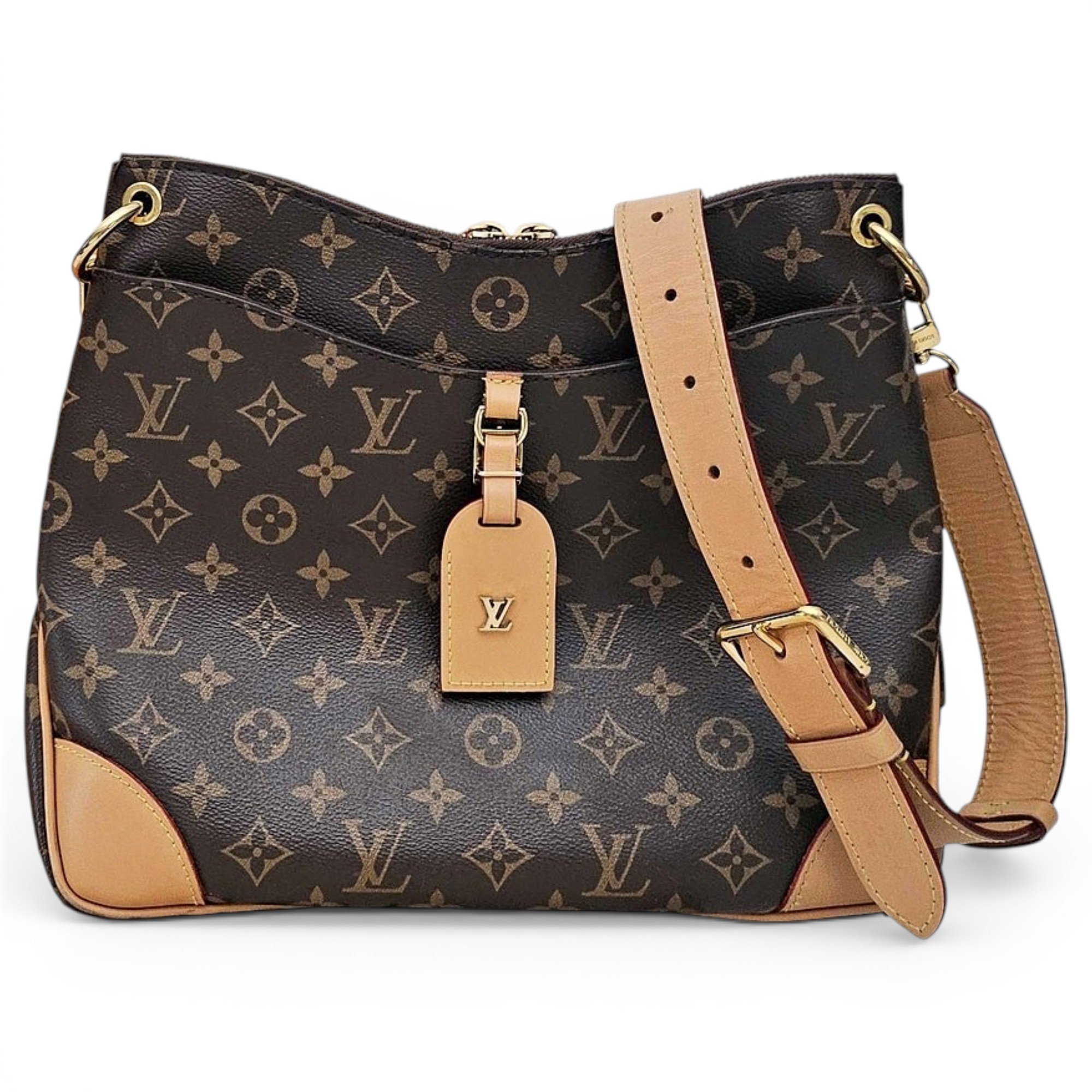 Odéon leather crossbody bag