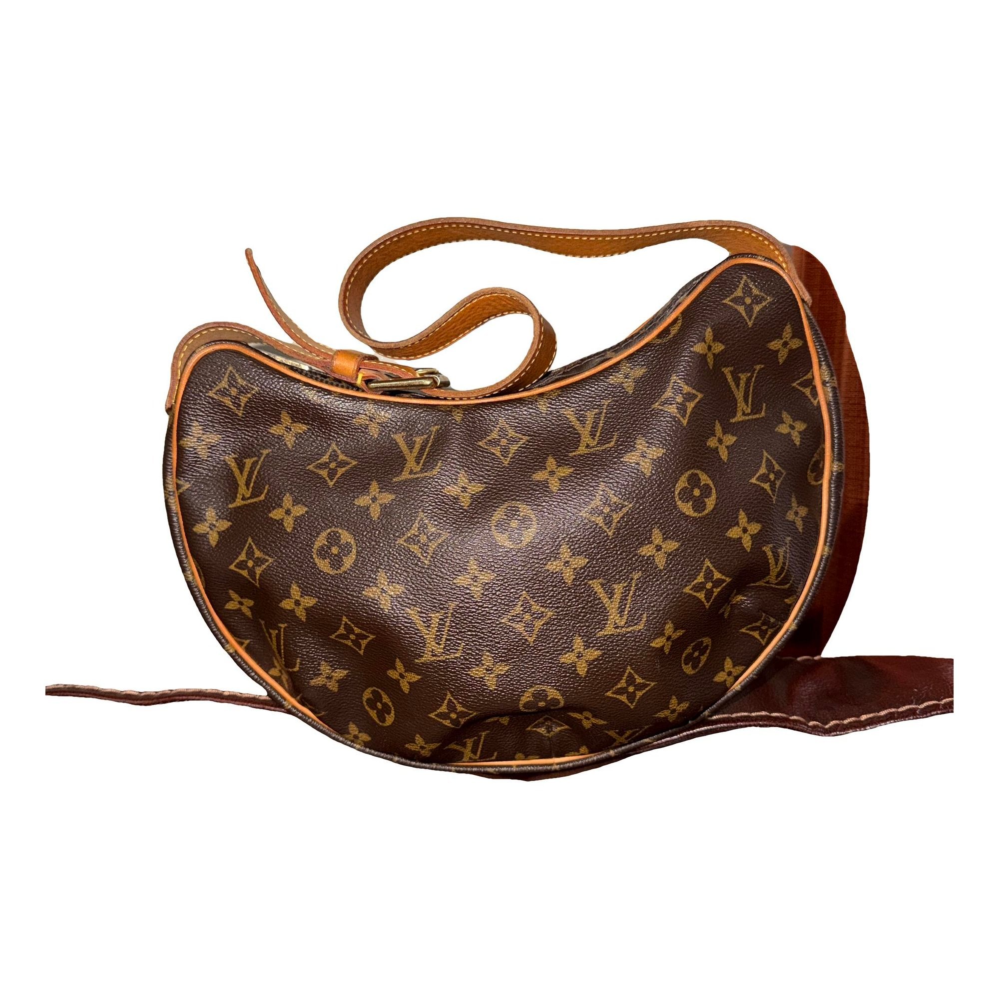 Croissant cloth handbag