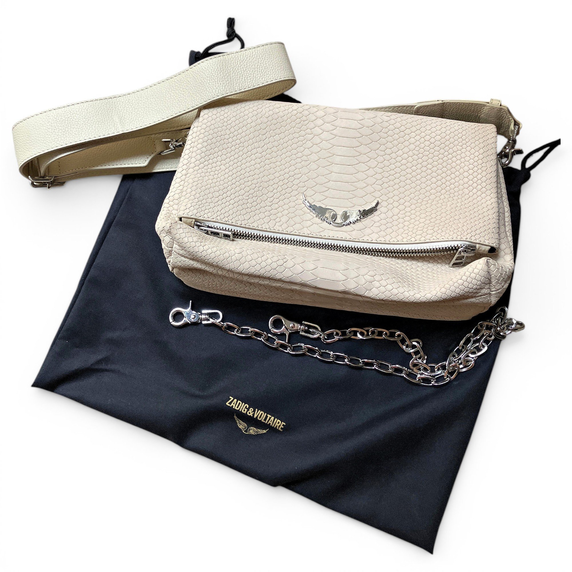 Rock leather handbag
