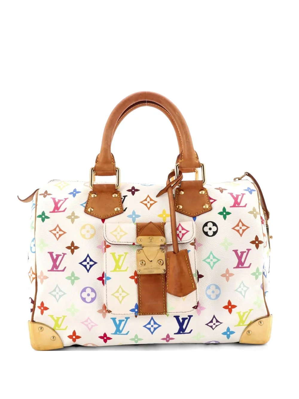 Speedy Handbag Monogram Multicolor 30 satchel