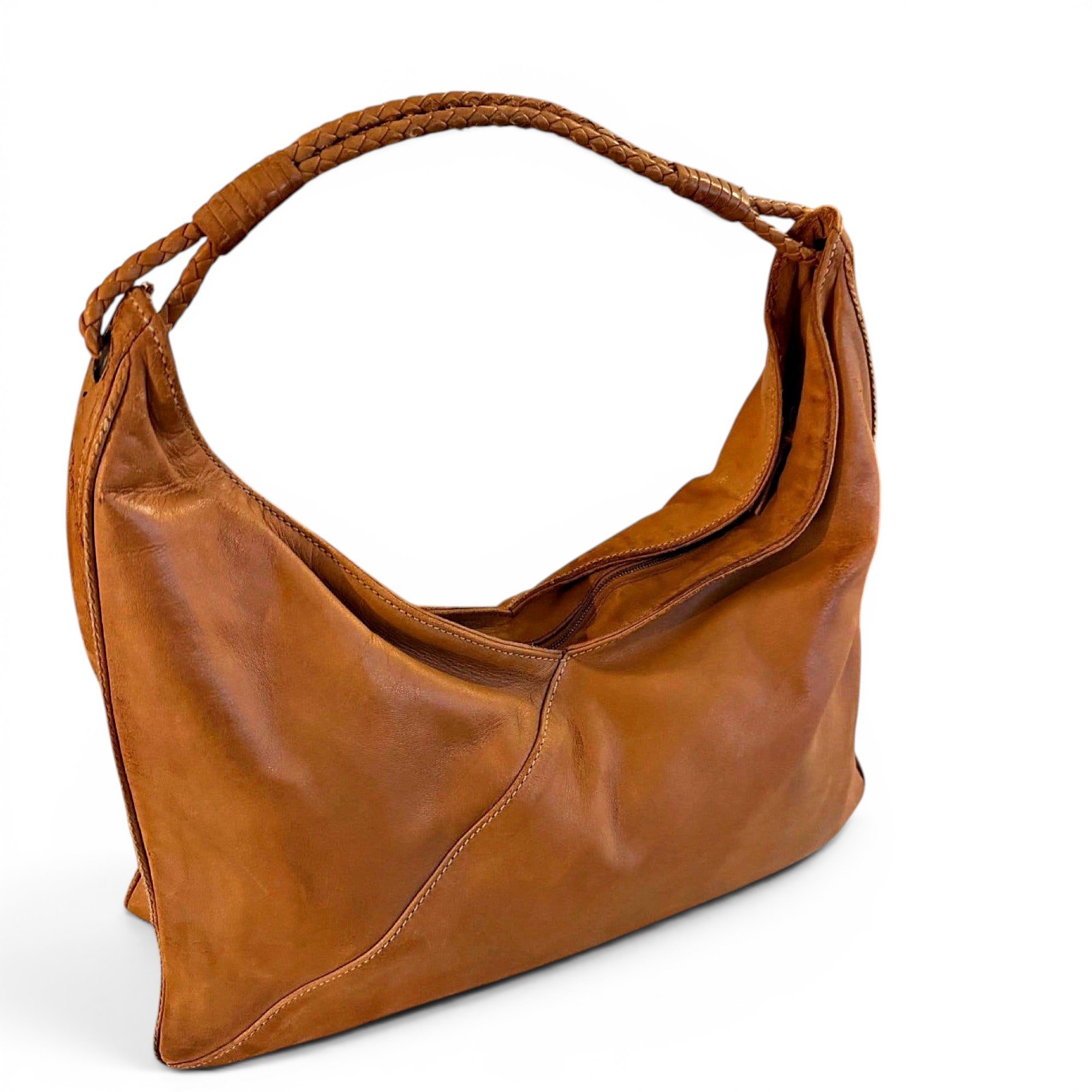 Leather handbag
