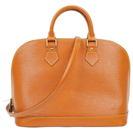 Alma leather handbag