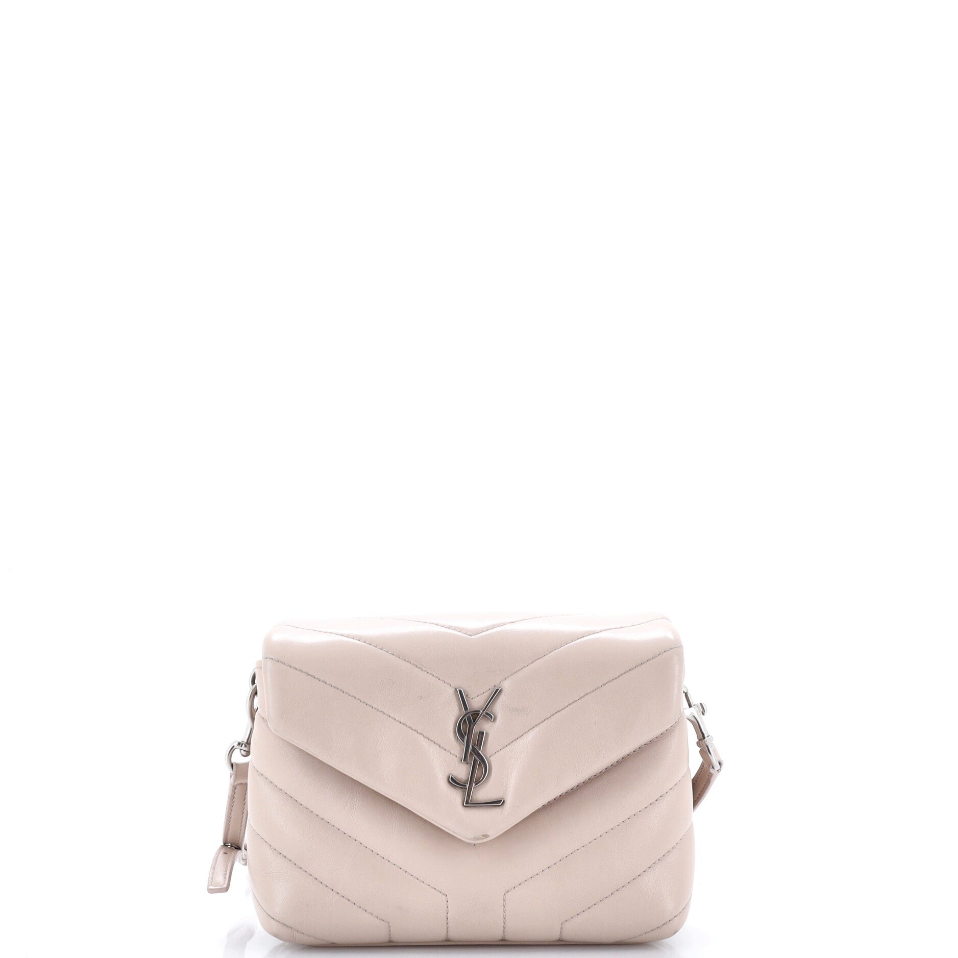 Loulou Shoulder Bag Matelasse Chevron Leather Toy