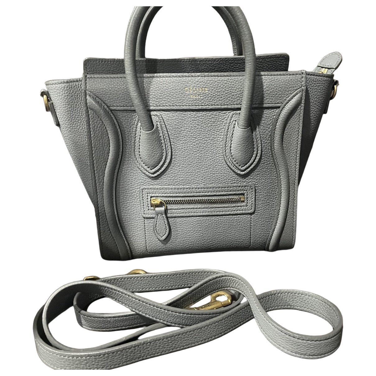 Nano Luggage leather handbag