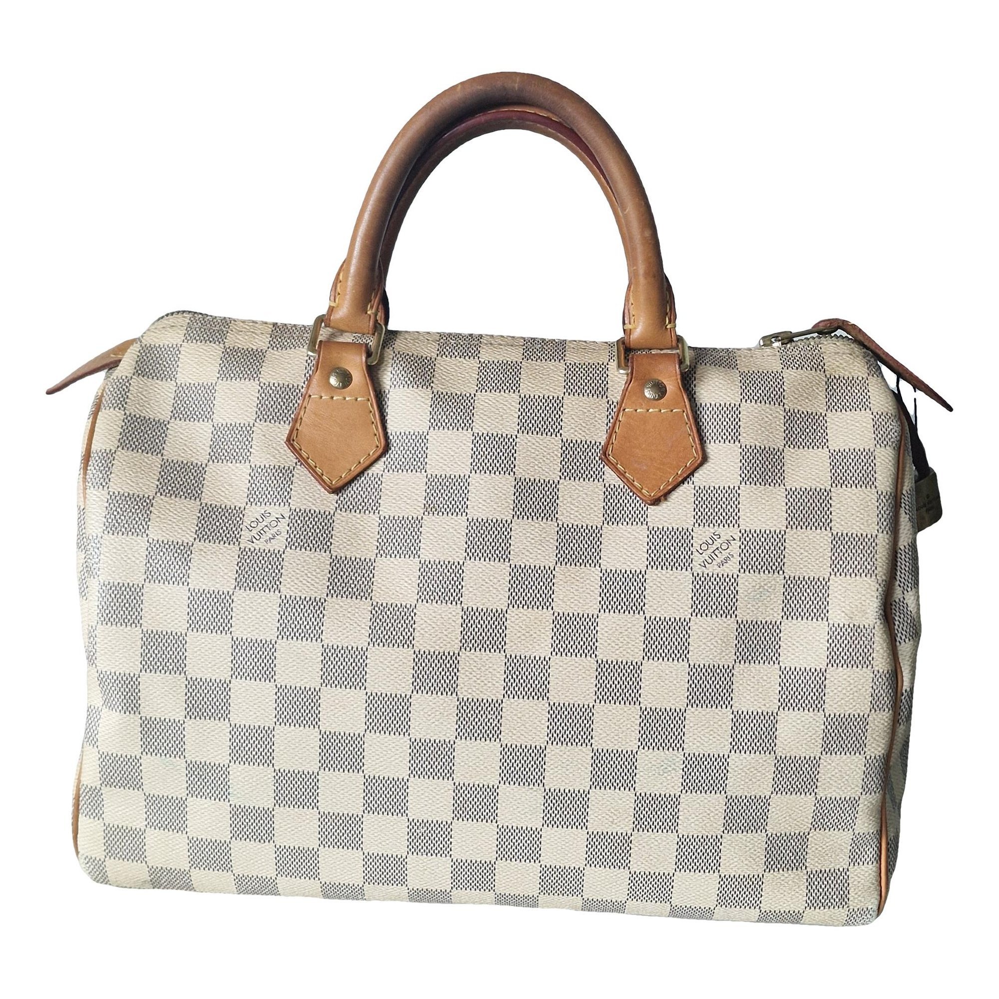 Speedy leather handbag