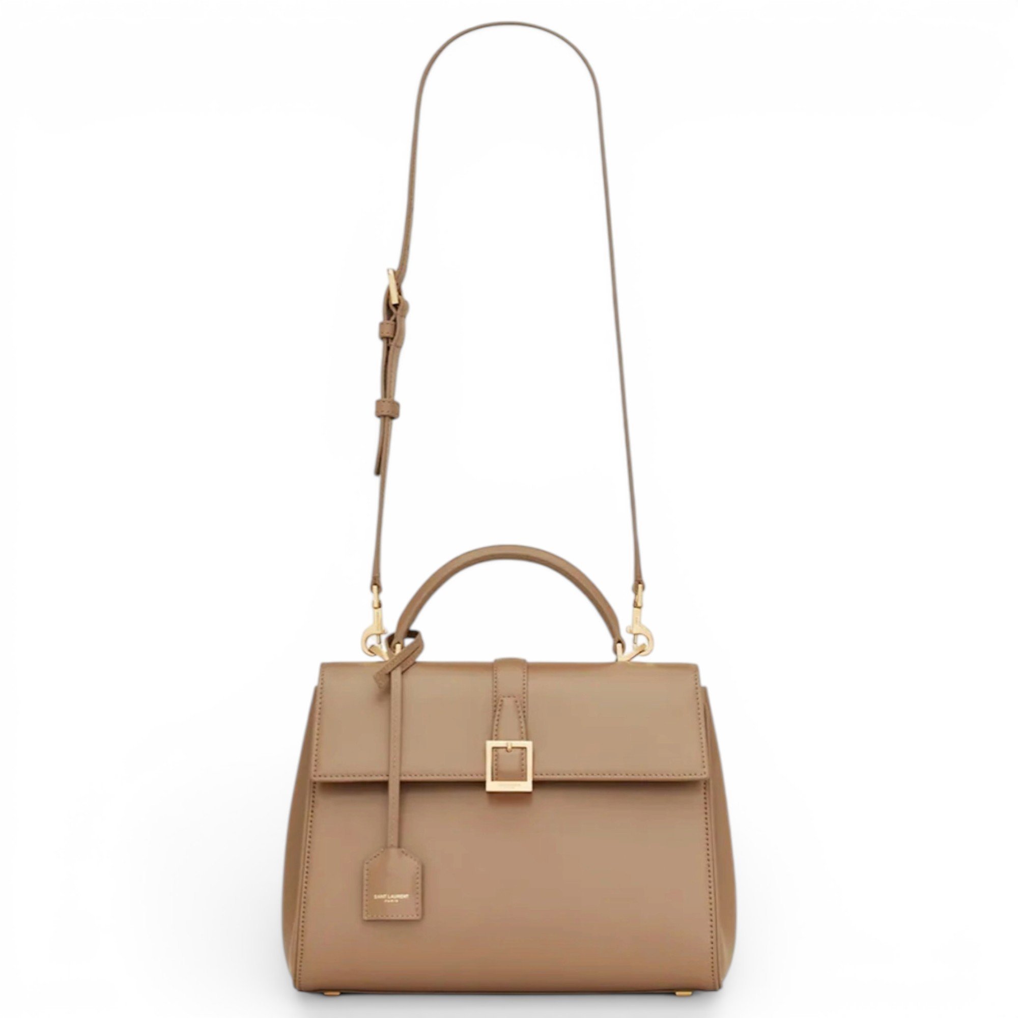 Le Fermoir Hobo leather handbag