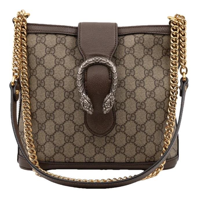 Dionysus Bucket leather crossbody bag