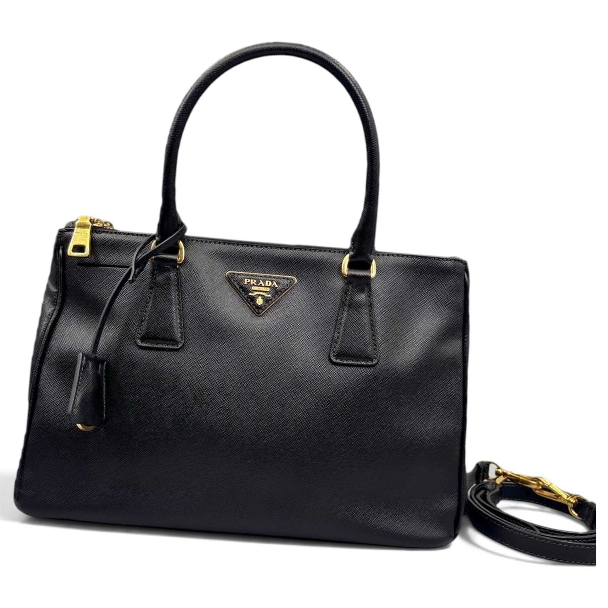Galleria leather handbag