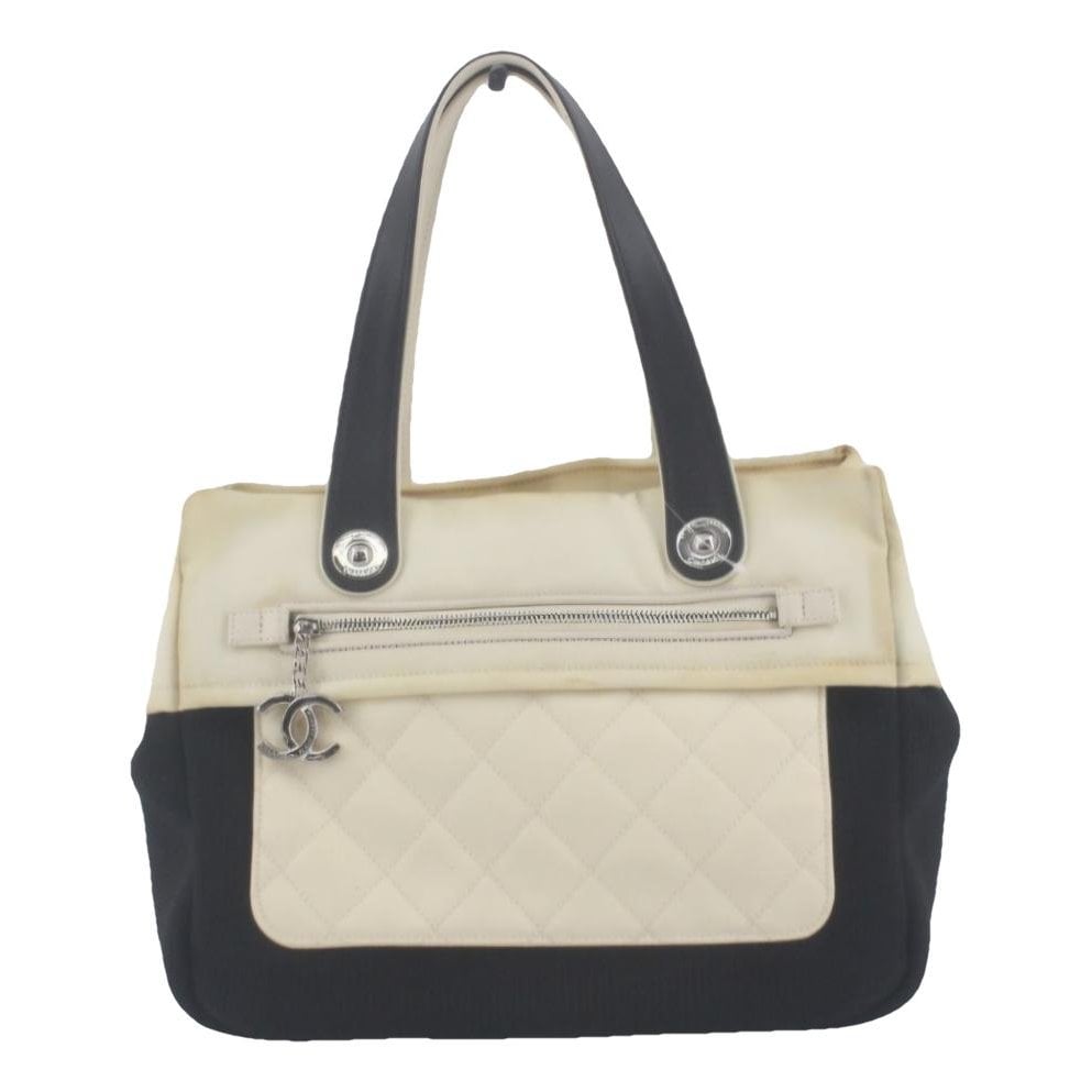 Paris-Biarritz linen handbag