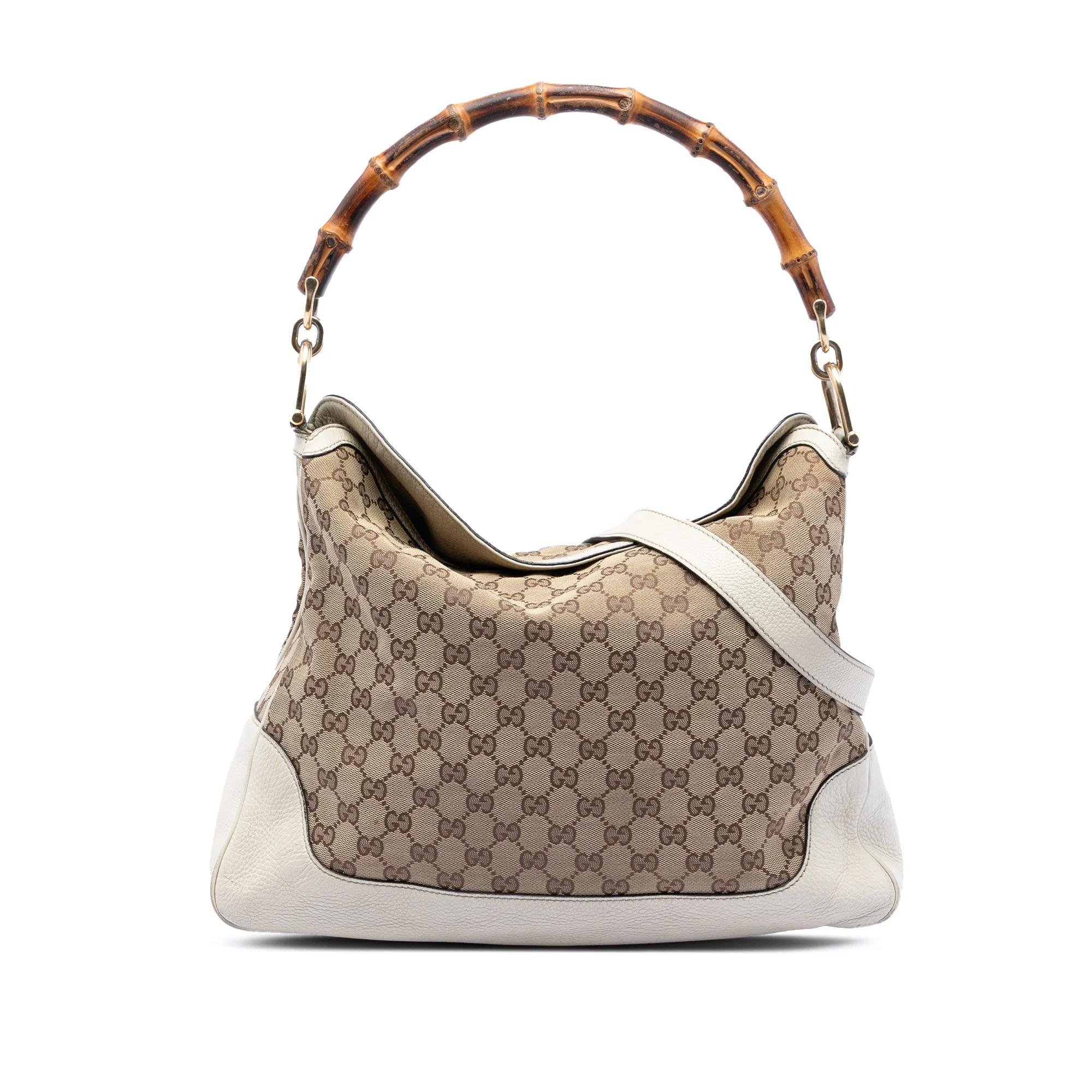 Bamboo pony-style calfskin handbag