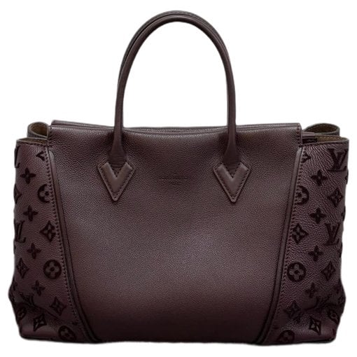 Tote W leather handbag