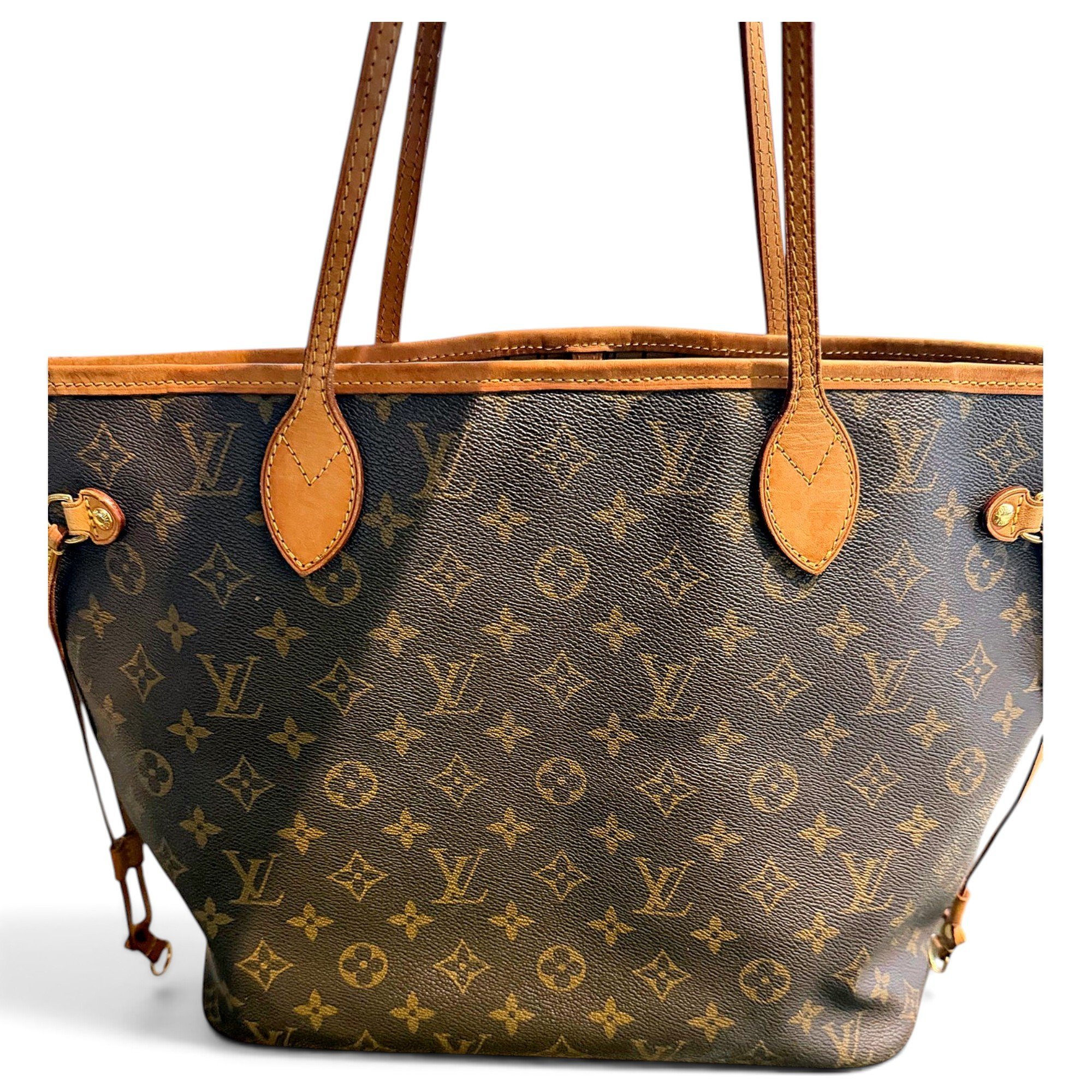 Neverfull leather tote