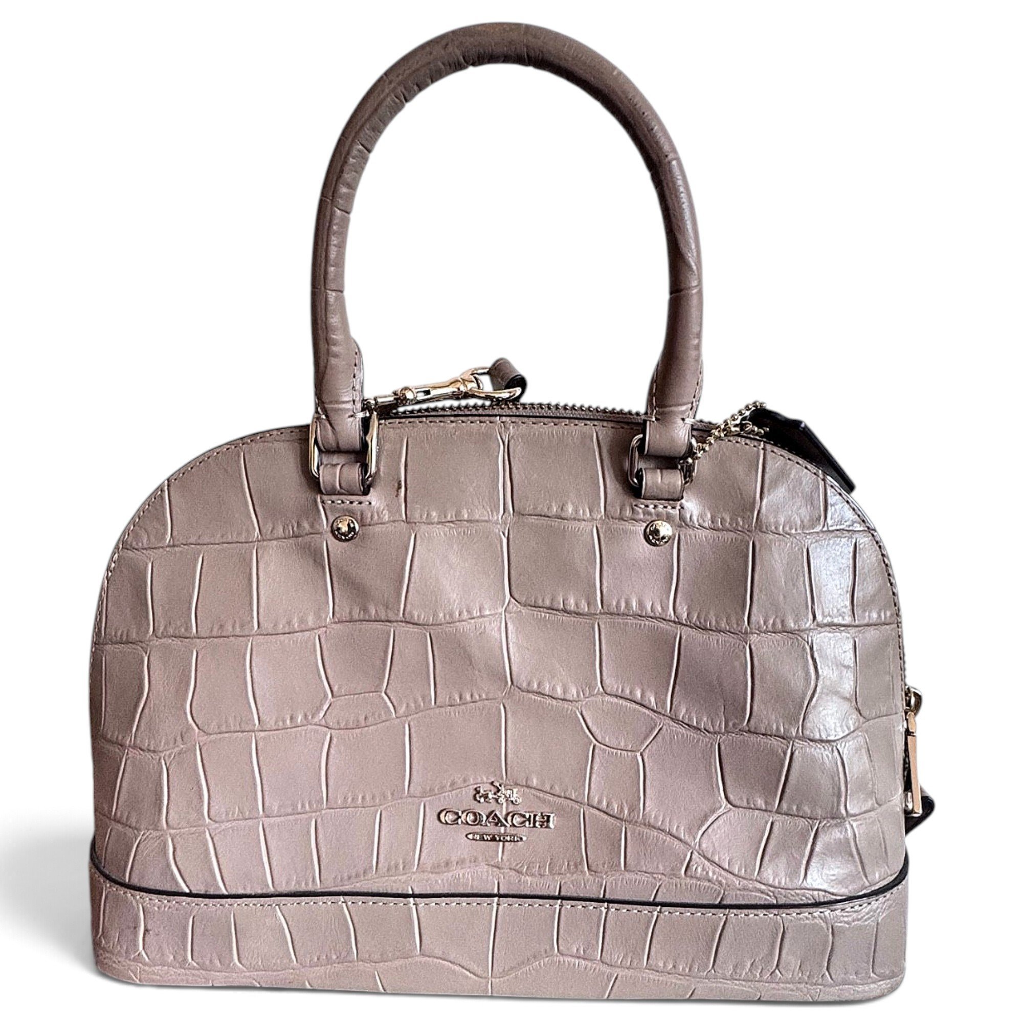 Cartable mini sierra leather satchel