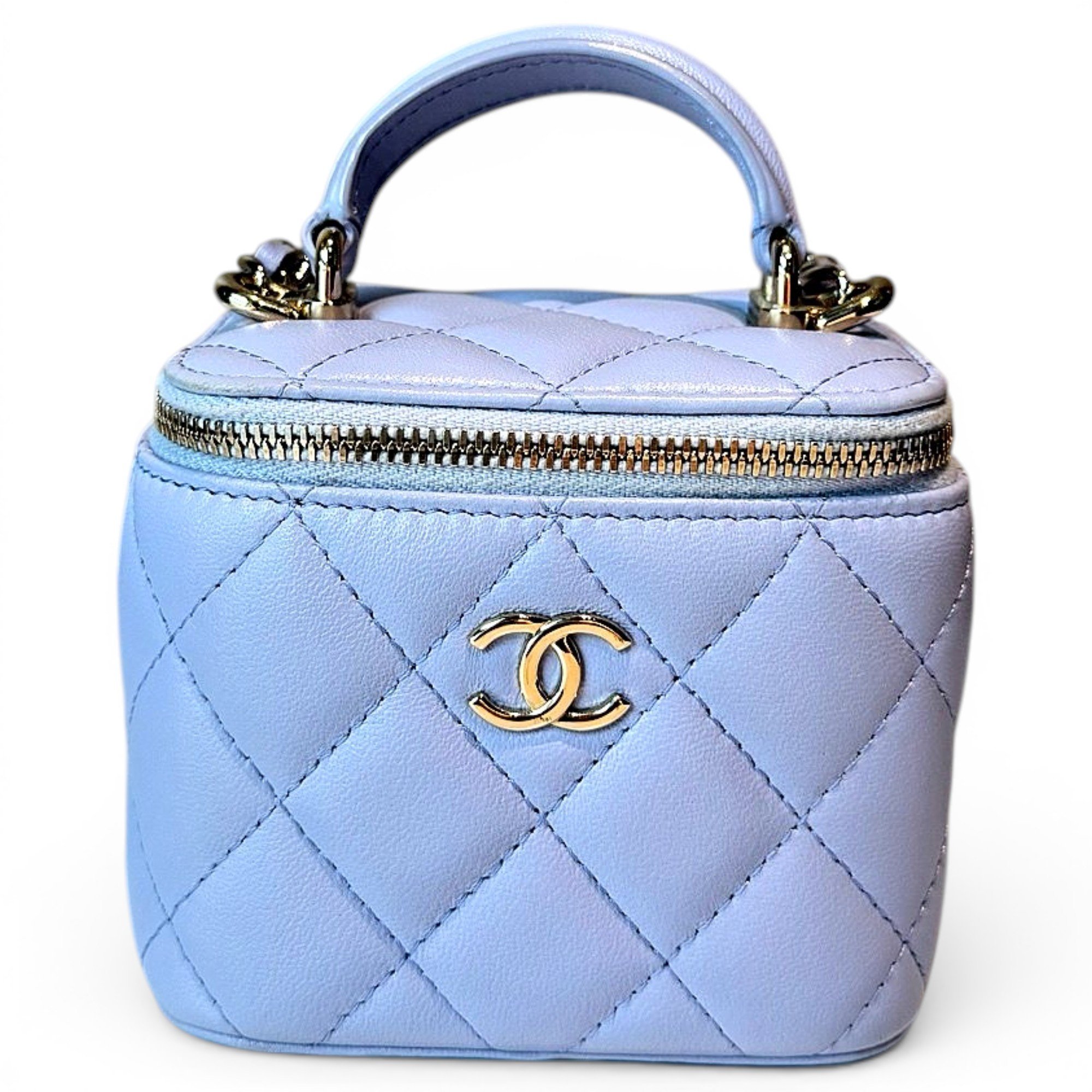 Vanity leather mini bag