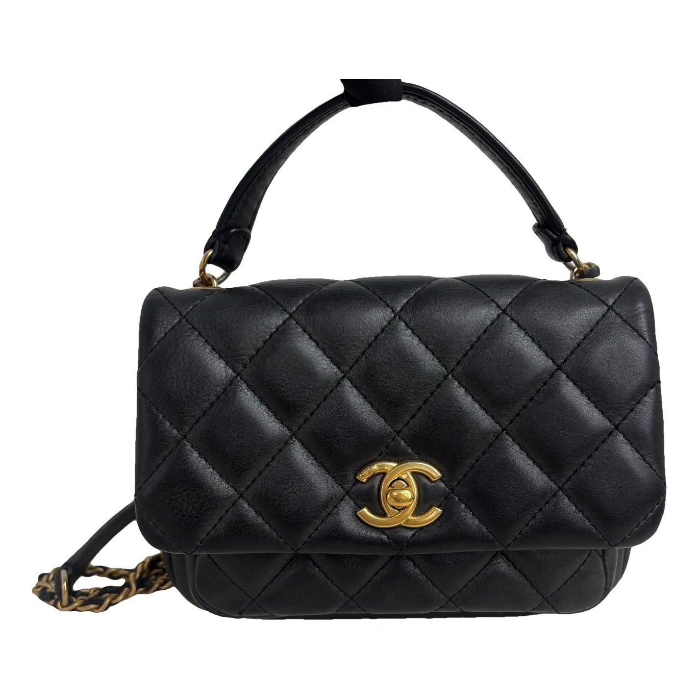Leather handbag