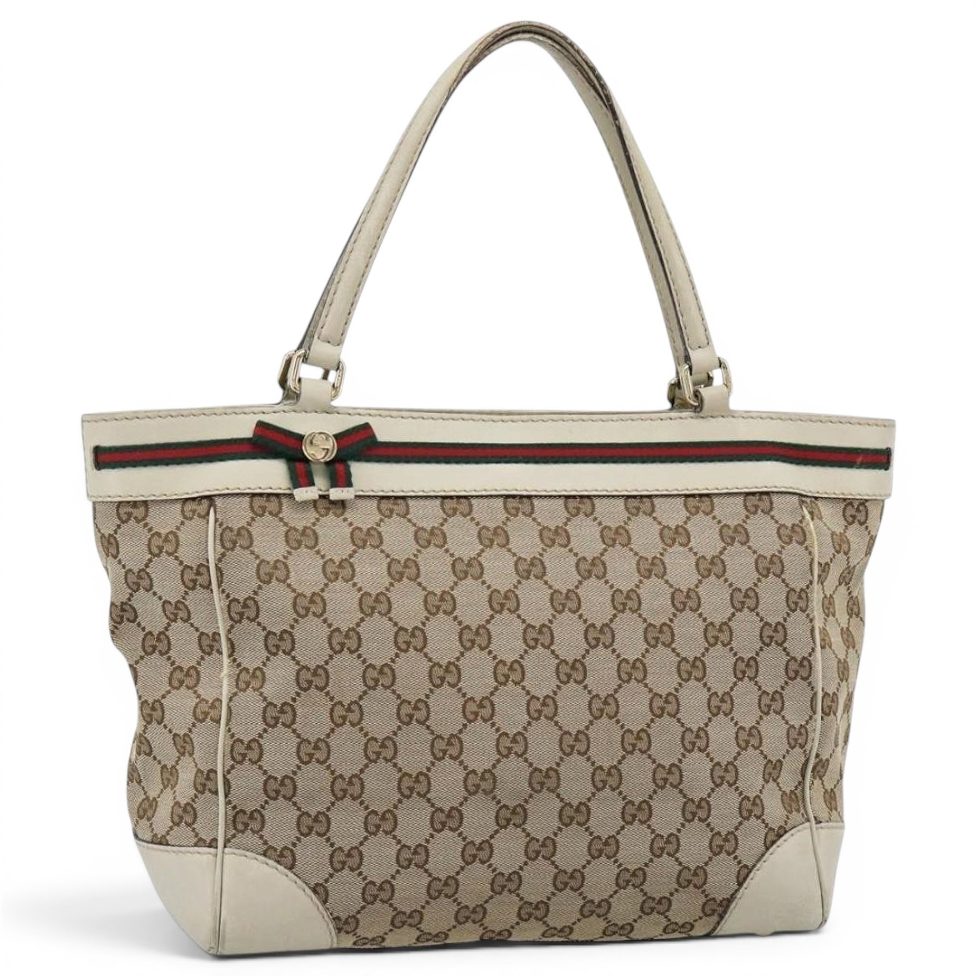 Leather tote