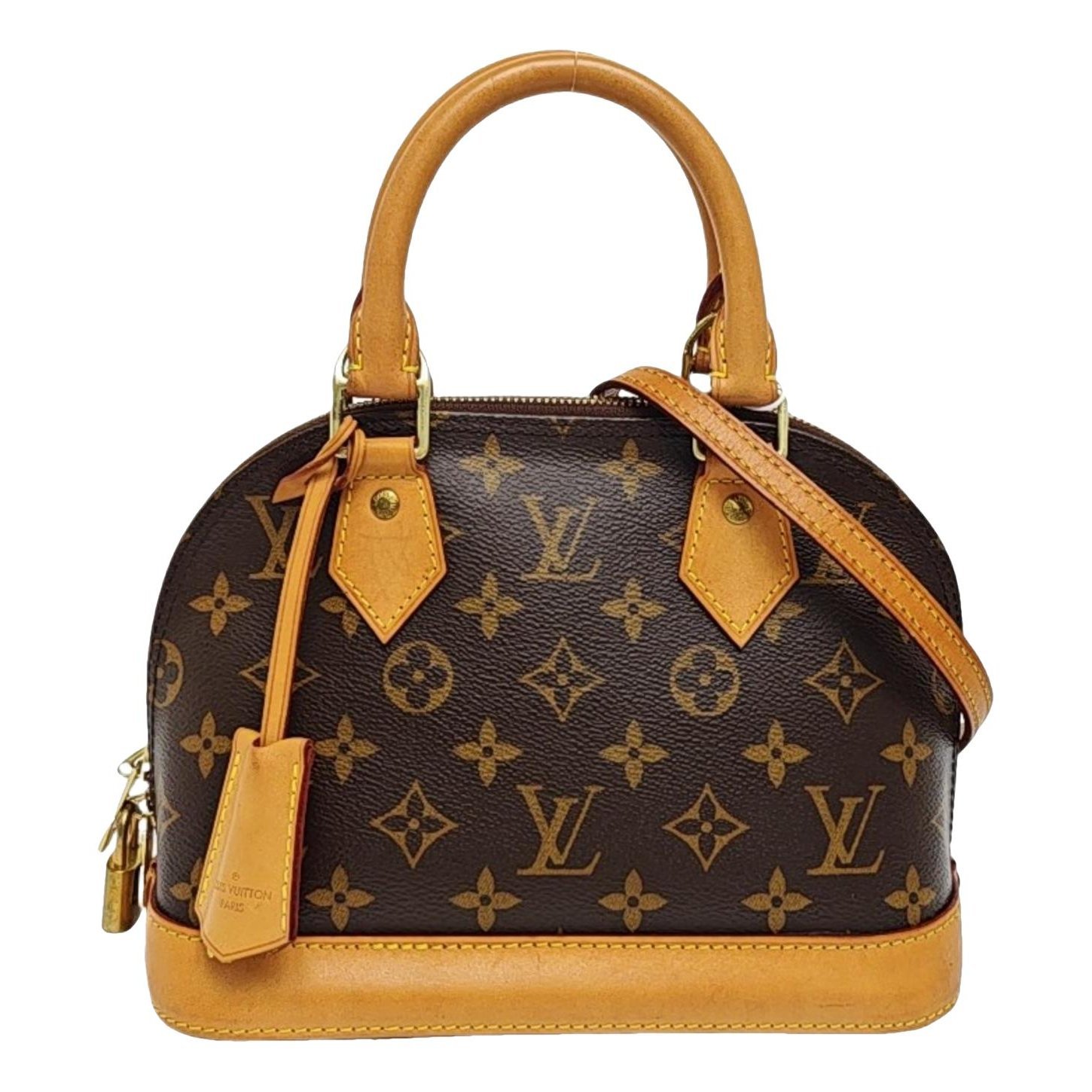 Alma leather handbag