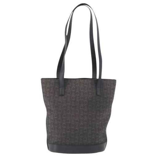 Leather tote