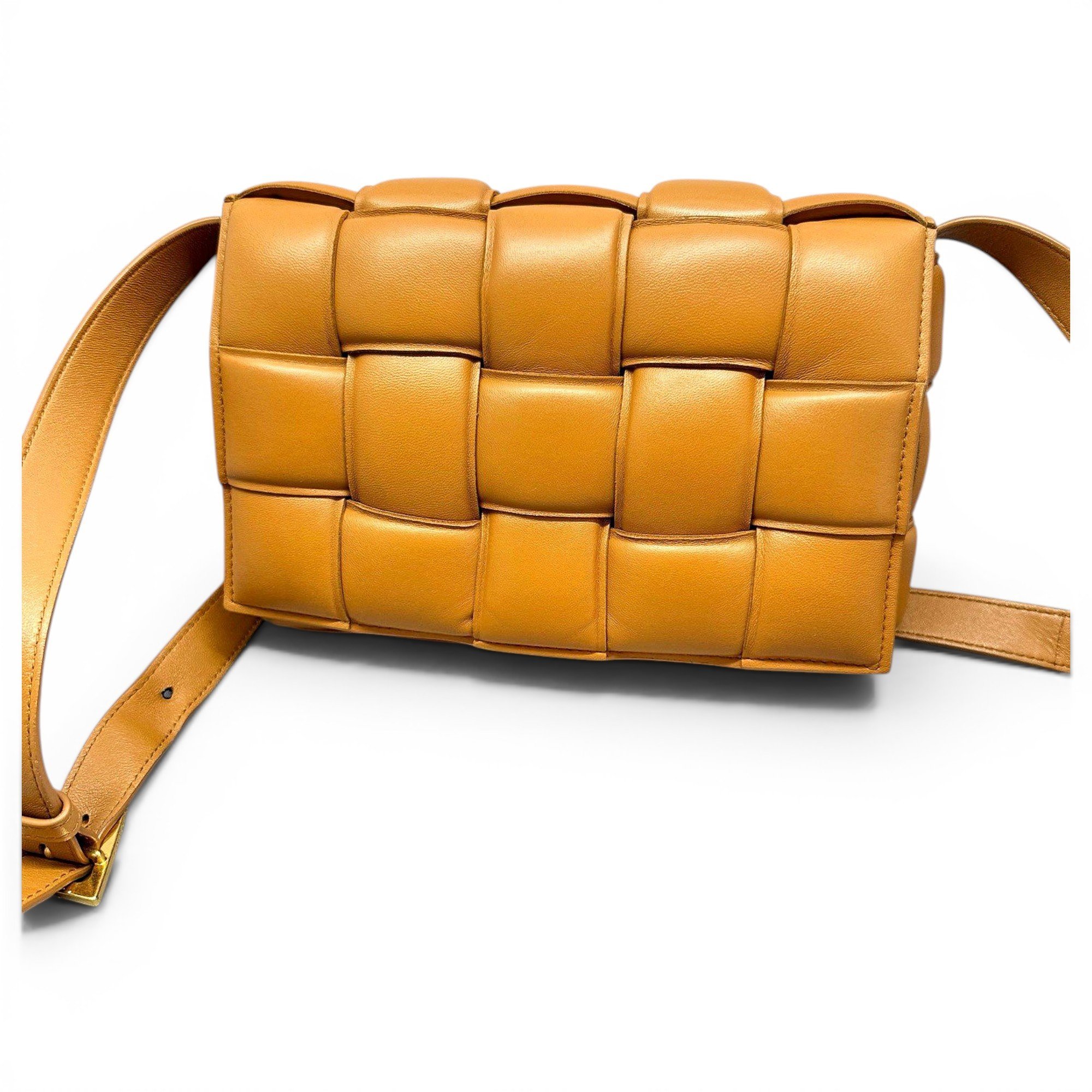 Cassette Padded leather crossbody bag
