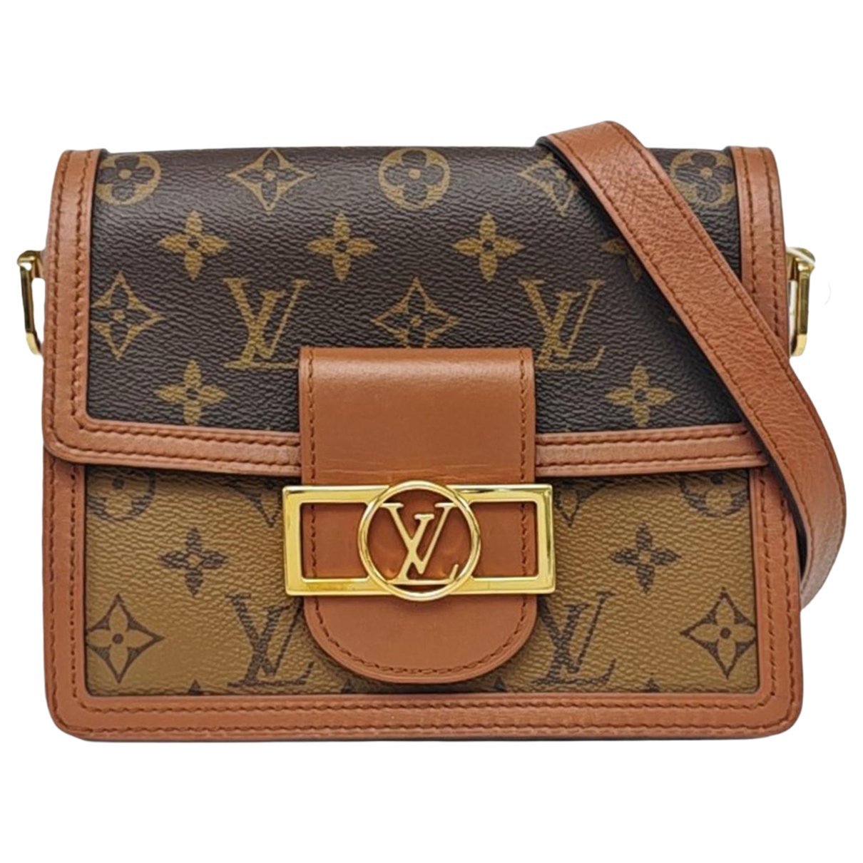 Dauphine leather mini bag