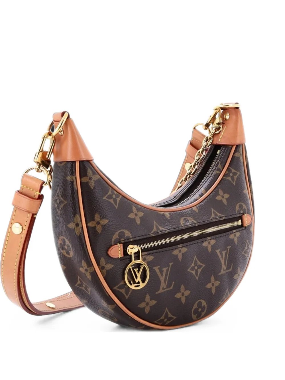 Loop Handbag Monogram Canvas hobo bag