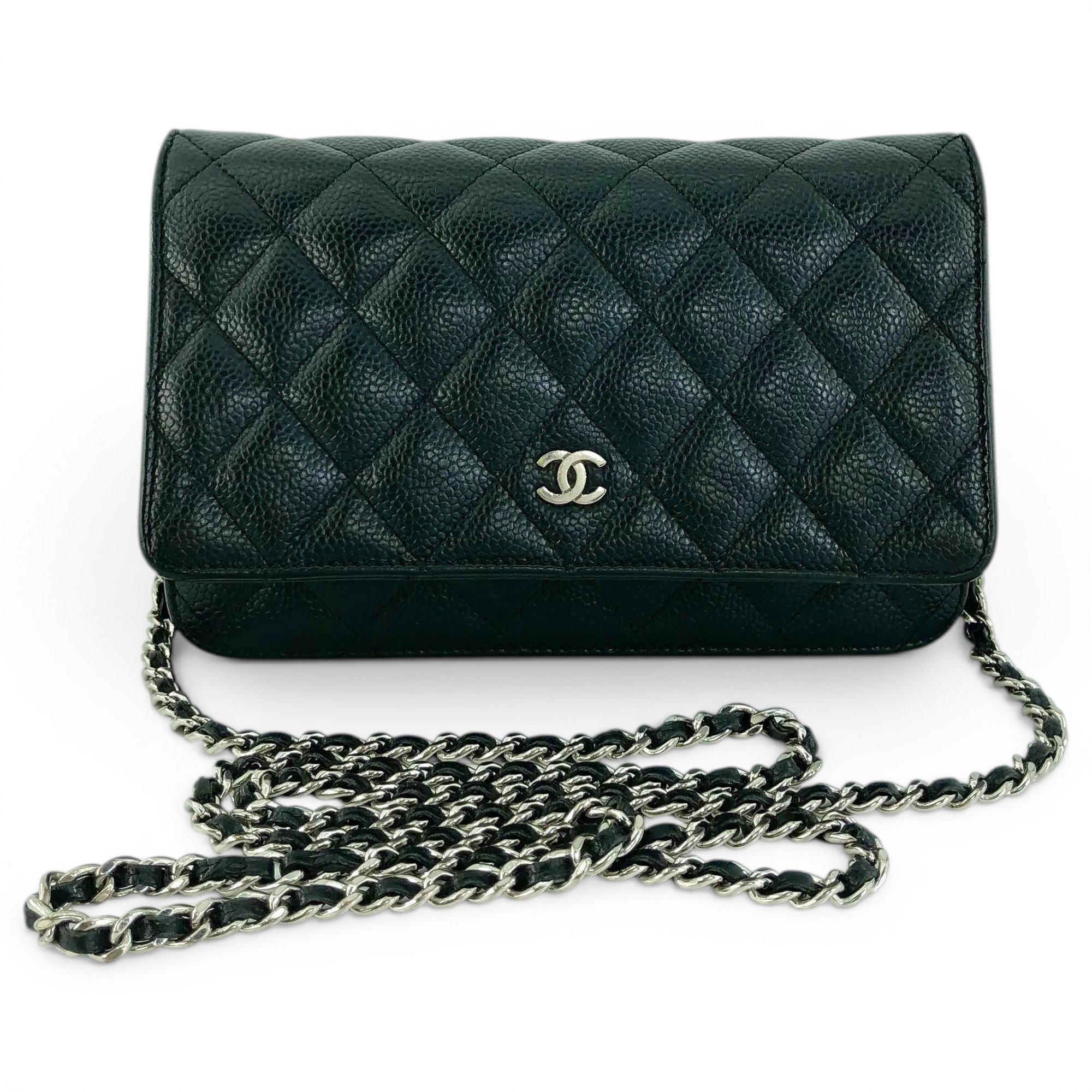 Leather crossbody bag