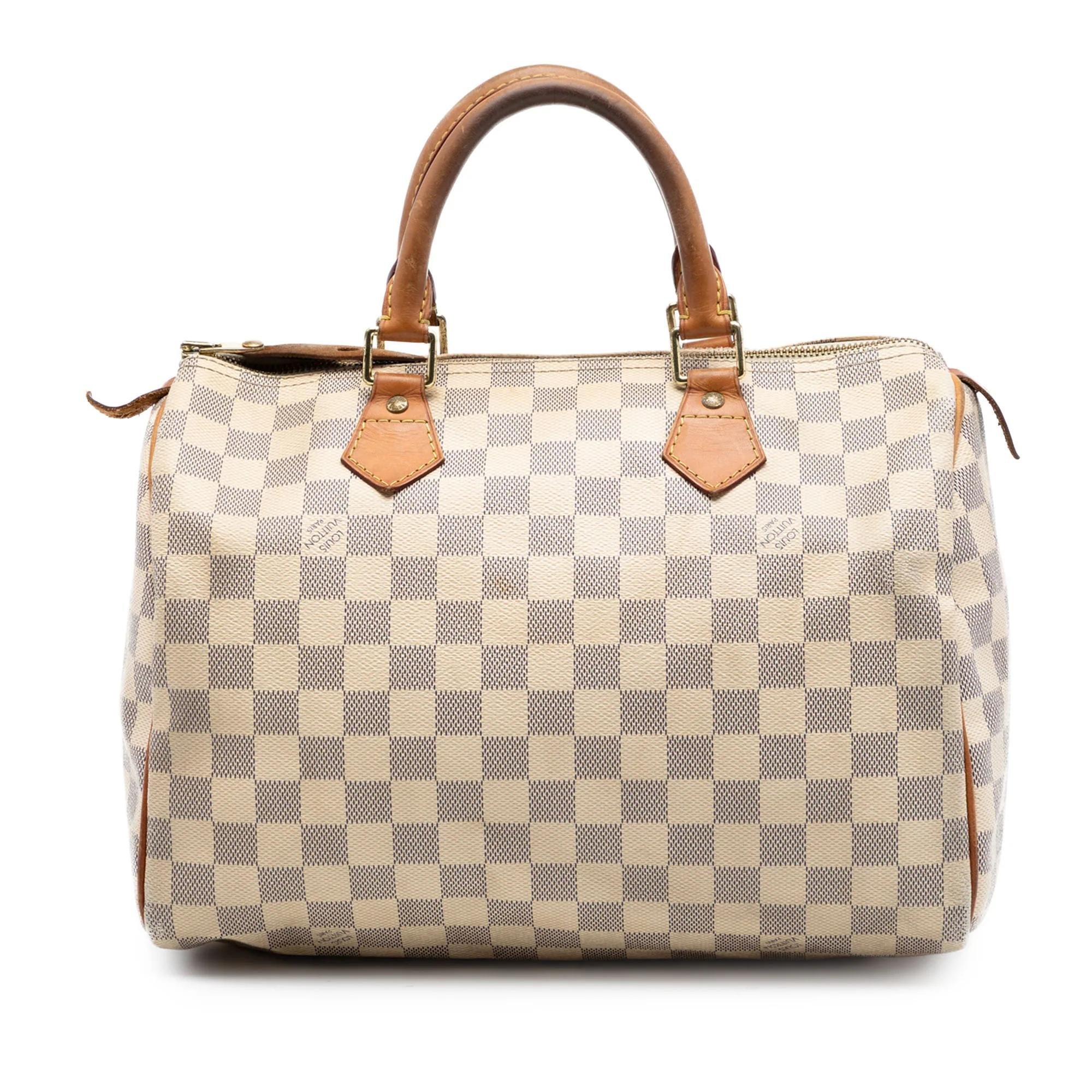 Speedy leather bag